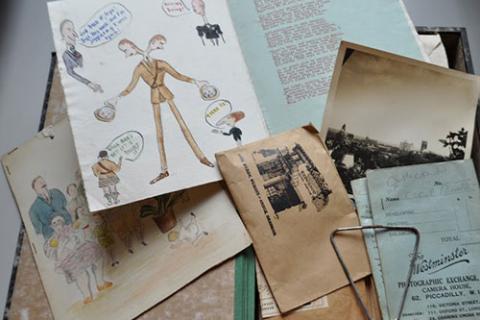 A file of correspondence from the Oliver Messel Archive. A file of correspondence from the Oliver Messel Archive.