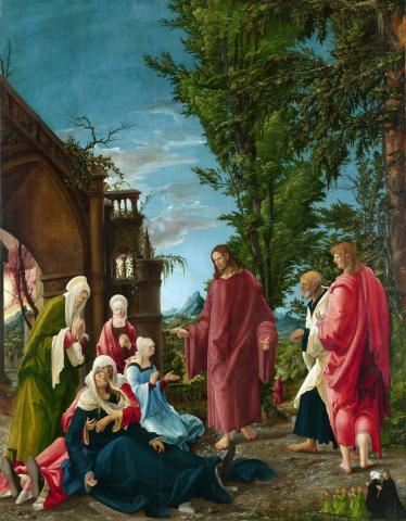 Christ taking leave of his Mother by Albrecht Altdorfer Christ taking leave of his Mother by Albrecht Altdorfer