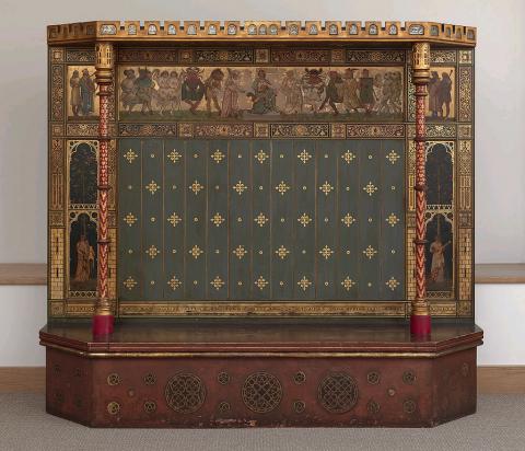 William Burges' Zodiac Settle William Burges' Zodiac Settle