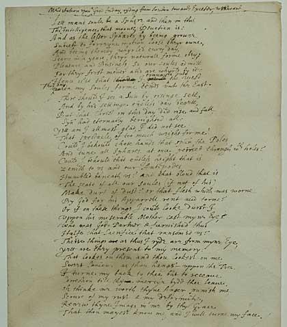 A copy of John Donne's 'Good Friday, 1613, Riding Westward' A copy of John Donne's 'Good Friday, 1613, Riding Westward'