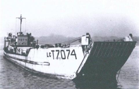 LCT 7074 landing craft LCT 7074 landing craft
