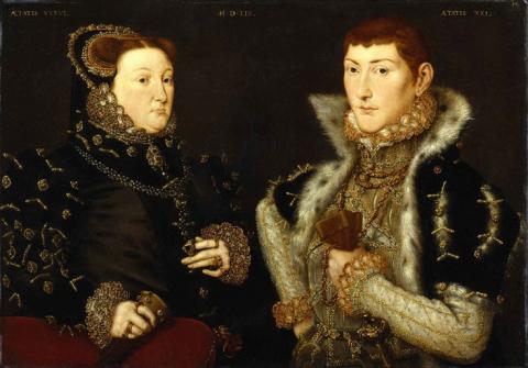 Hans Eworth’s Lady Dacre, and her son, Gregory Baron Dacre Hans Eworth’s Lady Dacre, and her son, Gregory Baron Dacre