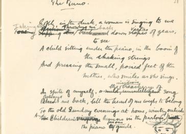Personal archive of 20th century author DH Lawrence saved 