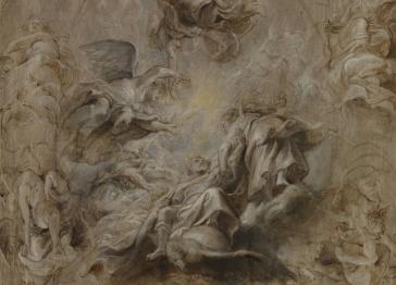 Rare Banqueting House sketch saved for the nation